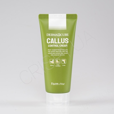 Крем для пом'якшення шкіри, що огрубіла FARMSTAY DERMA CUBE CALLUS CONTROL CREAM - 180 мл